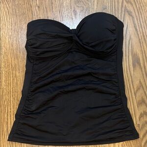 Anne Cole Classic Black Swimwear Top